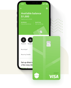 metal-debit-card-acorns-checking-account